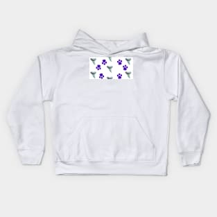 Puppy Prints & Shark Teeth Kids Hoodie